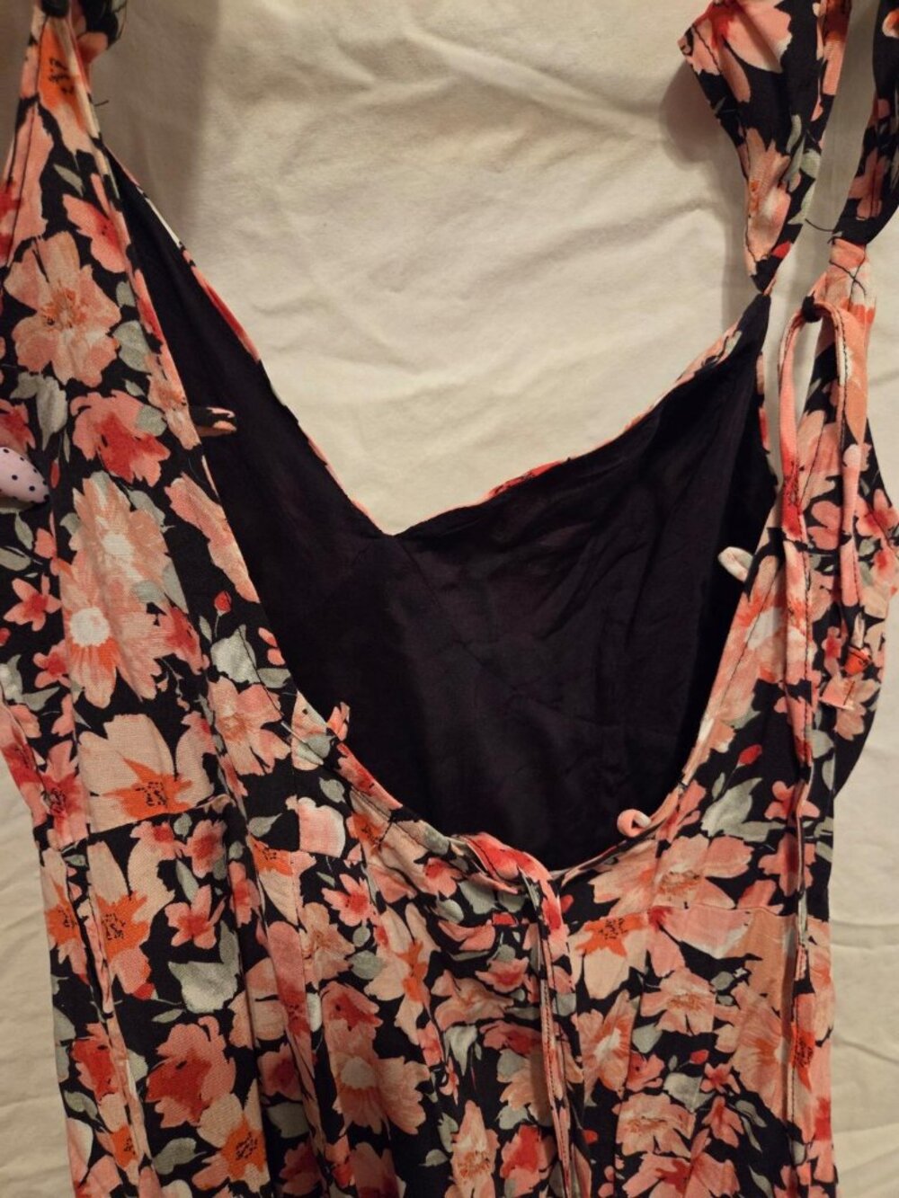 Rewind floral high low dress